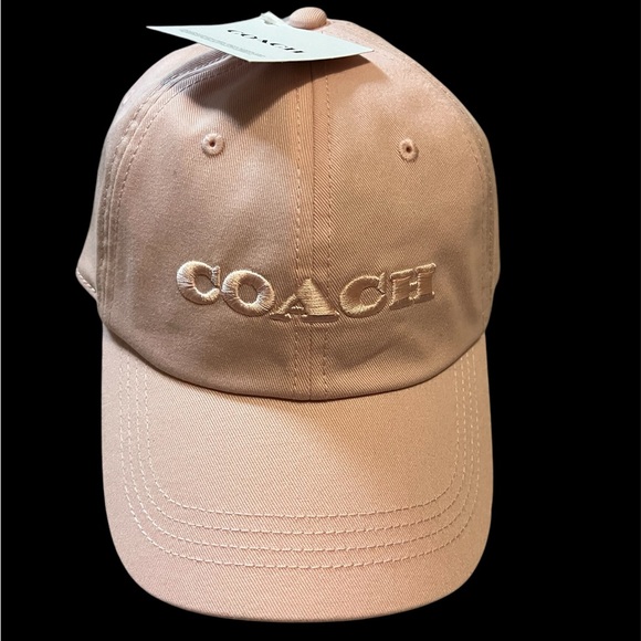 ? Coach Embroidered Baseball Cap Blush main image 3